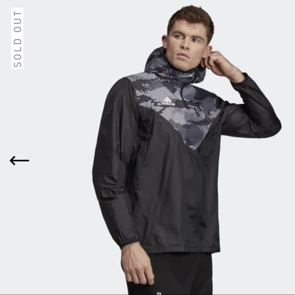 Adidas Tango ADV Piste G‎ Windbreaker Jacket Black